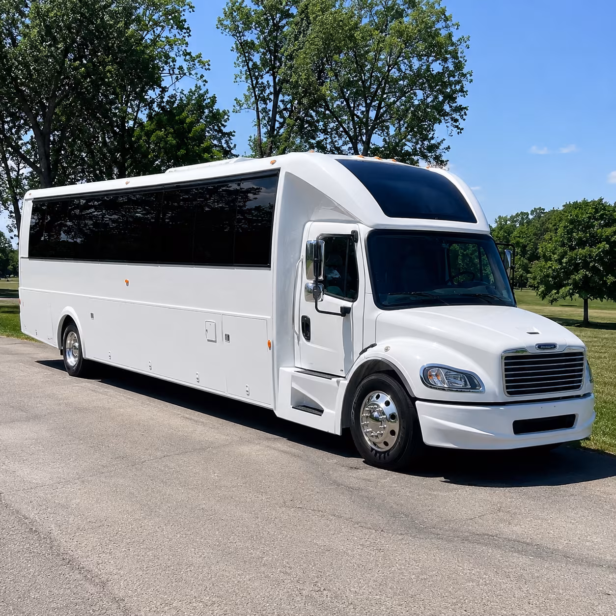 50 Passenger Party Bus Exterior