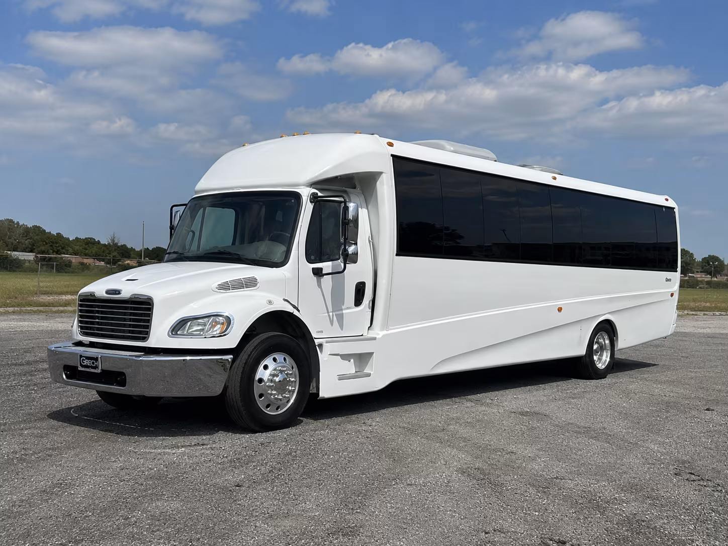 Orlando Bachelor & Bachelorette Transportation party bus exterior