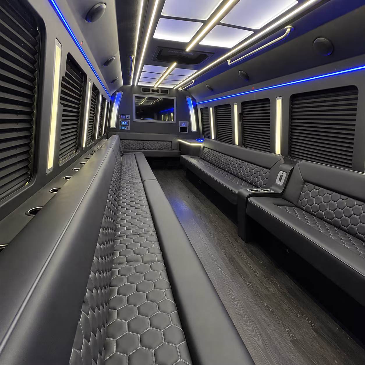 Orlando Bachelor & Bachelorette Transportation party bus exterior