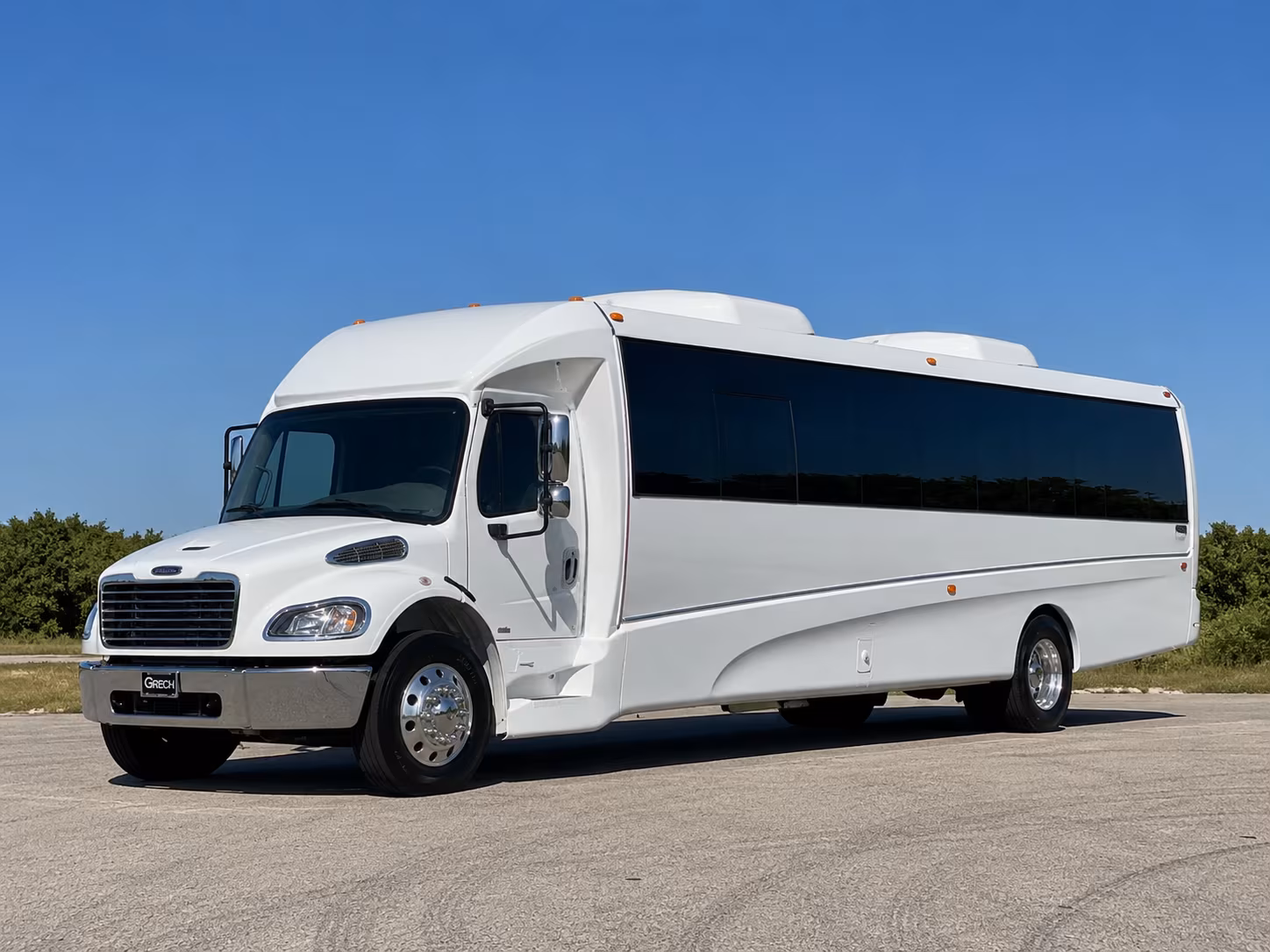 Orlando Bachelor & Bachelorette Transportation party bus exterior