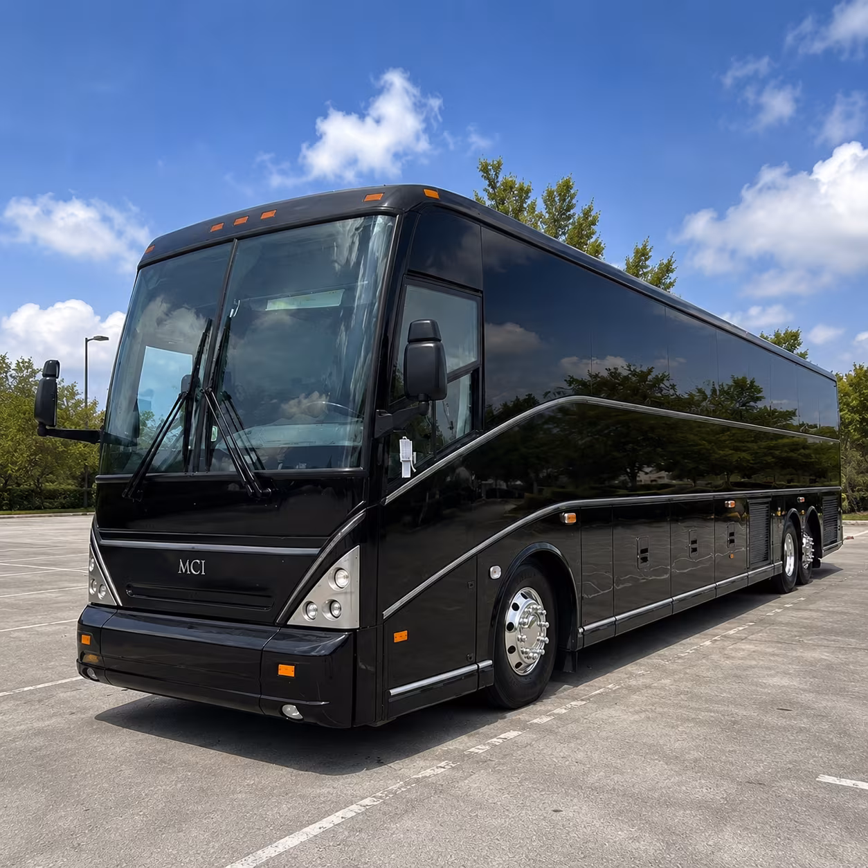 Orlando Corporate Transportation party bus interior