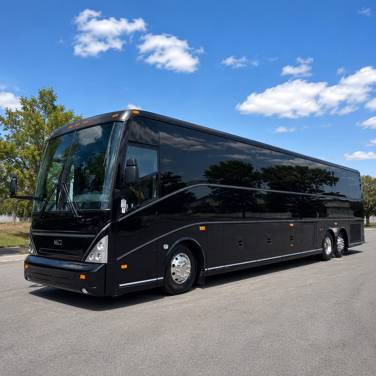 Orlando Corporate Transportation party bus exterior