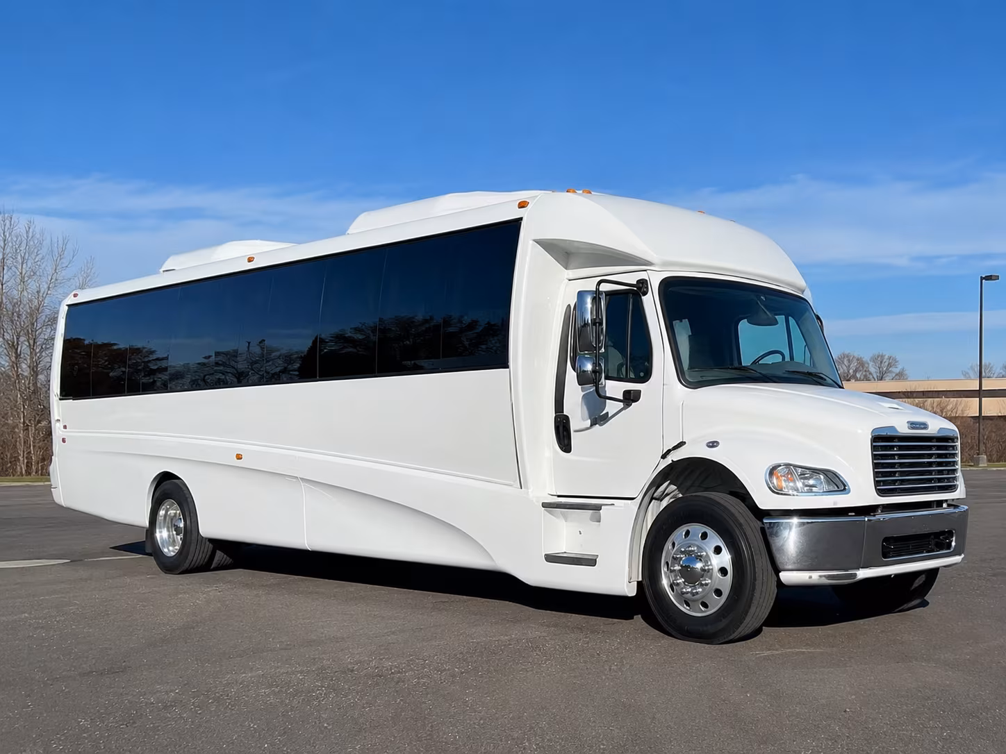 Orlando Private Event Transportation party bus exterior