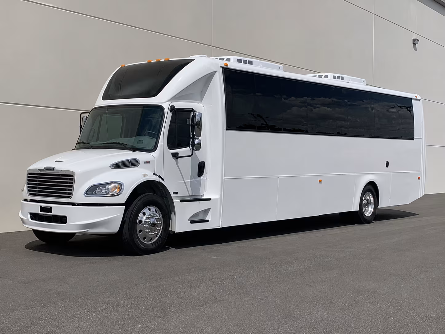 Orlando Private Event Transportation party bus exterior