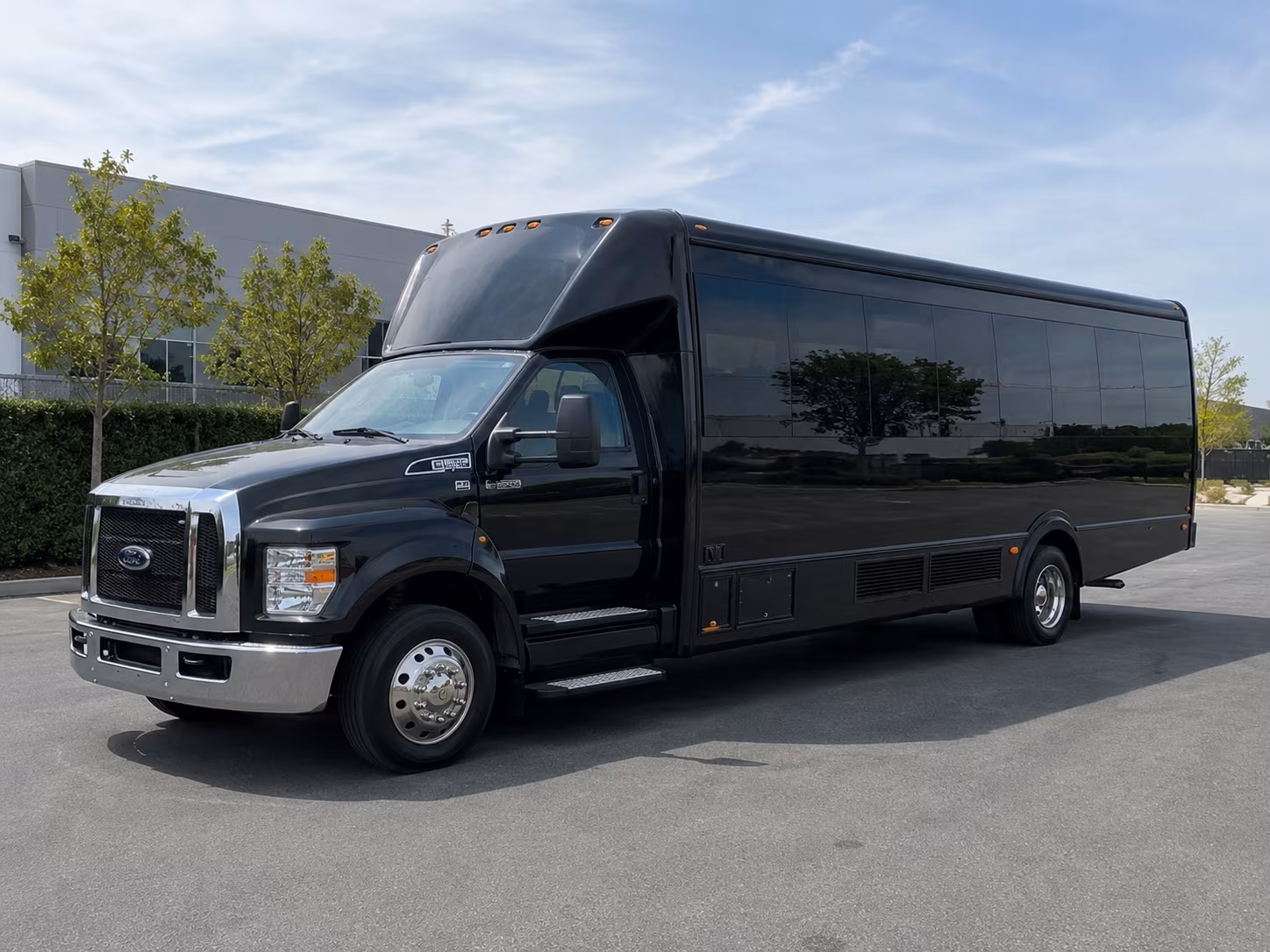 Orlando Prom & Homecoming Transportation party bus exterior