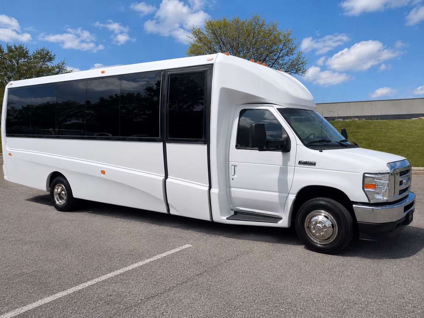 Orlando School Event Transportation party bus exterior