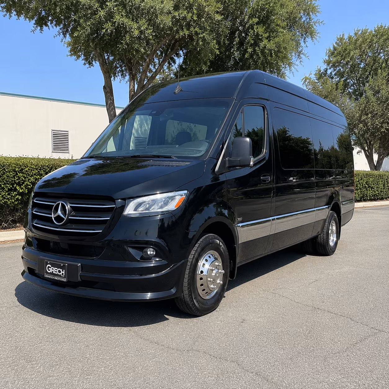 Orlando School Event Transportation party bus exterior