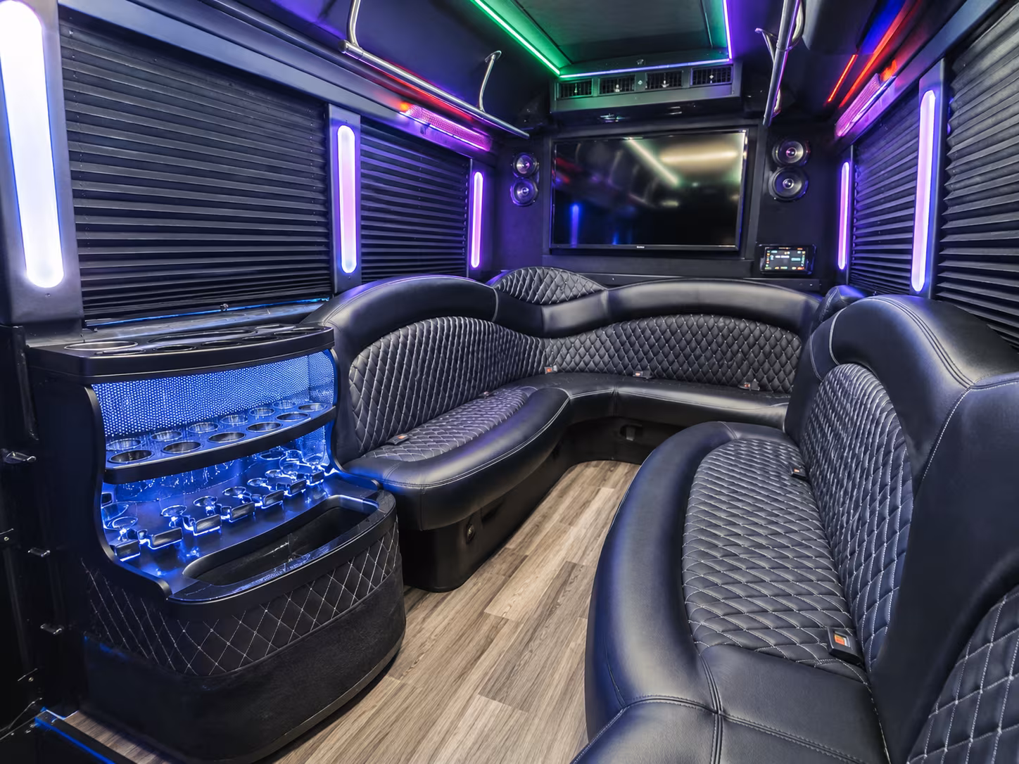 Orlando Winery Tour & Pub Crawl Transportation party bus exterior