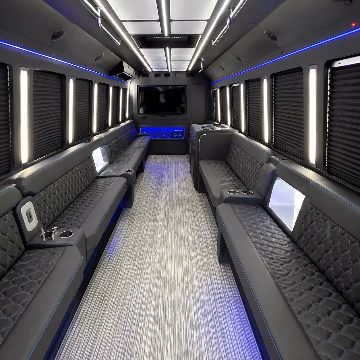 Orlando Winery Tour & Pub Crawl Transportation onboard seating