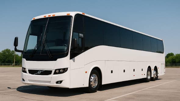 Exterior of Charter Bus Company Ocala's 40 Passenger Party Bus in Ocala