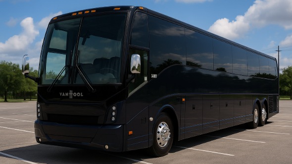 Exterior of Charter Bus Company Orlando's 47 Passenger Charter Bus in Orlando